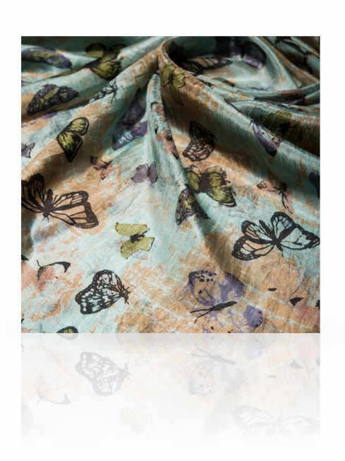 Палантин Женский S-VINATGE.BUTTERFLY/MINT